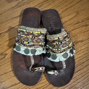 Blowfish sequined sandals